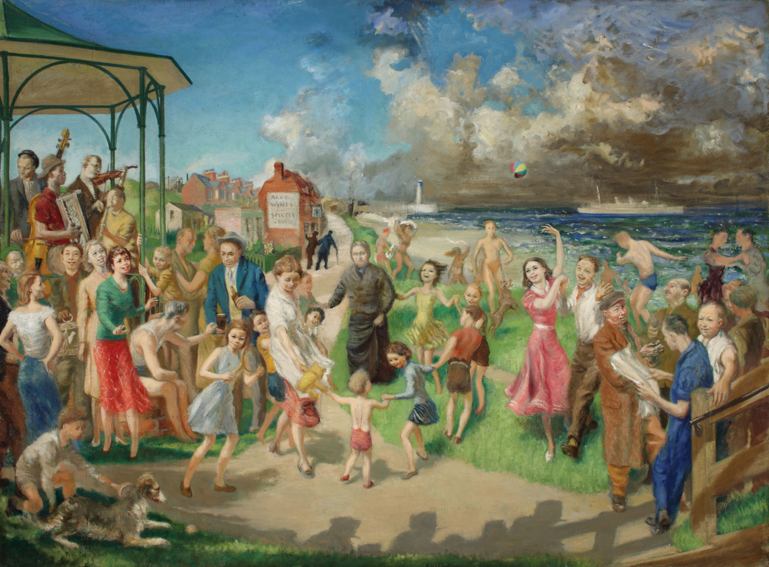 Beach Party Beach Party by Doris Lee