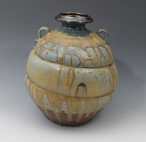 Walford Campbell - Ash Glaze altered form<br />
