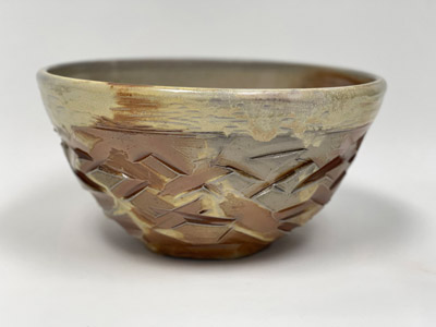 Walford Campbell - Ash Glaze altered form<br />
