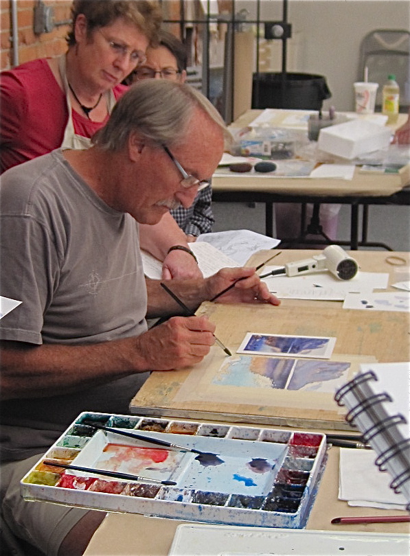 Joel Johnson painting