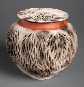 Walford Campbell - Ash Glaze altered form<br />
